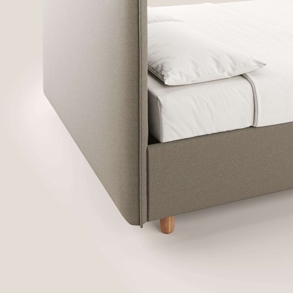 Lothar letto contenitore maxi dalle dimensioni contenute in tessuto im