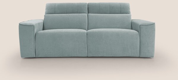 Clark Divano modulare con opzione relax elettrico in tessuto smacchiab