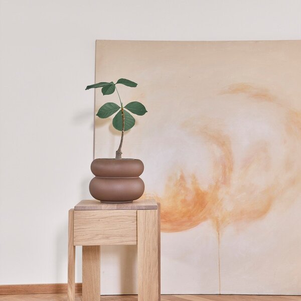 Coprivaso in gres ø 23 cm Kupla – OYOY Living Design