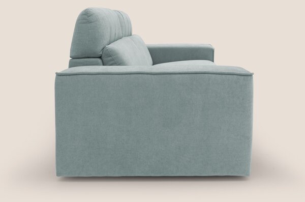 Clark Divano modulare con opzione relax elettrico in tessuto smacchiab