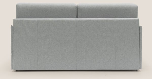 Evans Divano letto matrimoniale in tessuto impermeabile T13 grigio