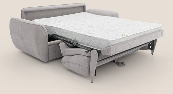 Zeus Divano letto scandinavo con schienale alto in tessuto impermeabil