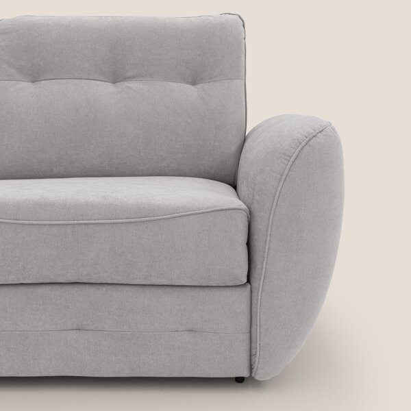 Zeus Divano letto scandinavo con schienale alto in tessuto impermeabil