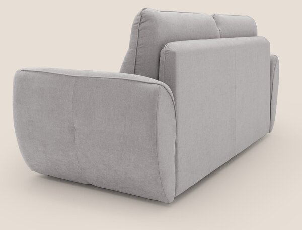 Zeus Divano letto scandinavo con schienale alto in tessuto impermeabil