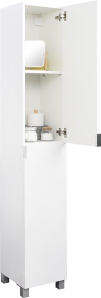 Colonna per mobile bagno 2 ante L 30 x P 32 x H 180 cm bianco verniciato SENSEA