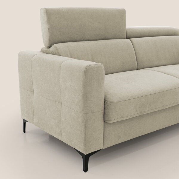 Gardenia divano letto materasso alto 18 cm con poggiatesta reclinabili