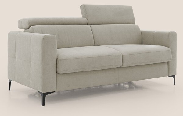 Gardenia divano letto materasso alto 18 cm con poggiatesta reclinabili