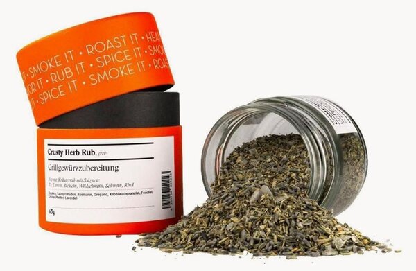 Miscela di spezie per griglia Crusty Herb Rub