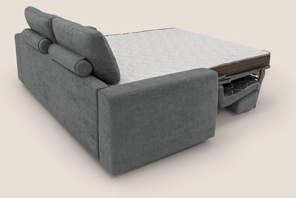 Freia Divano letto minimal materasso h15 cm con morbidi schienali in t