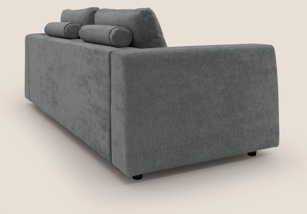 Freia Divano letto minimal materasso h15 cm con morbidi schienali in t
