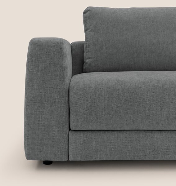 Freia Divano letto minimal materasso h15 cm con morbidi schienali in t