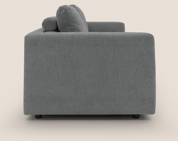 Freia Divano letto minimal materasso h15 cm con morbidi schienali in t