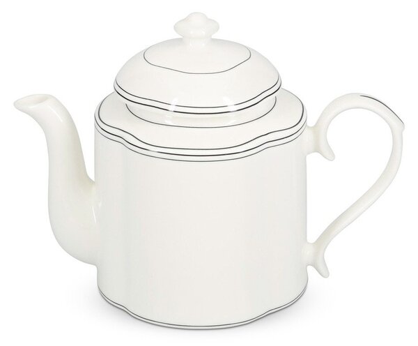 Teiera bianca in new bone china 1,3 l Odette – S|P Collection