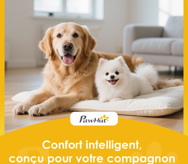 PawHut Cuccia per Cane da Esterno, Casa per Cane in Plastica con Pavimento Rialzato e Amovibile, Tetto Impermeabile, Grigio | Aosom Italy