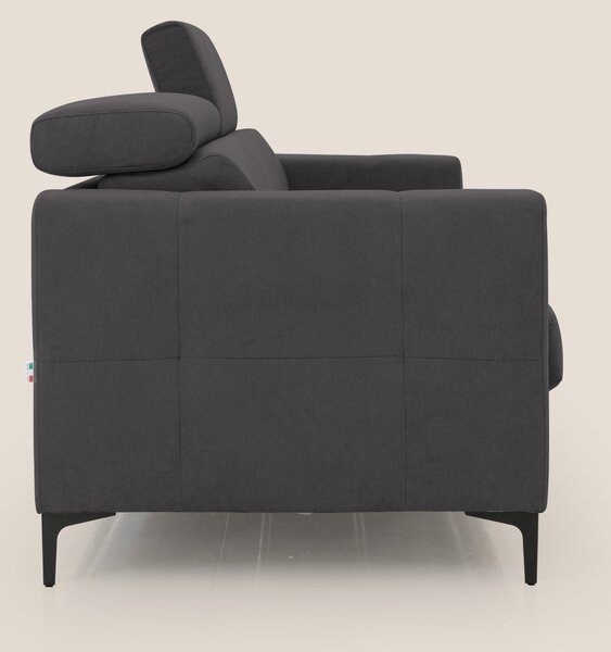 Gardenia divano letto materasso alto 18 cm con poggiatesta reclinabili