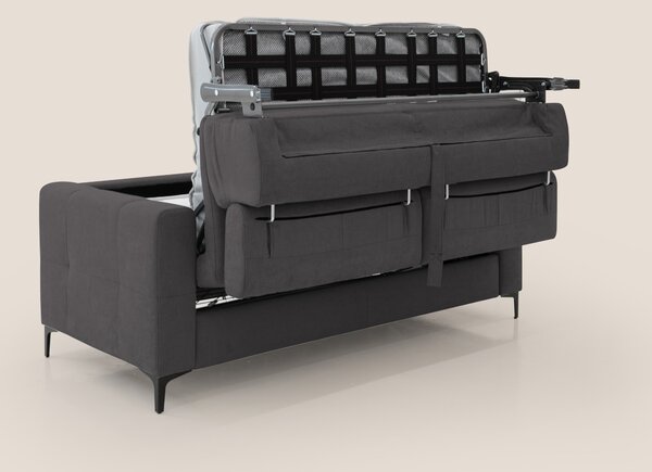 Gardenia divano letto materasso alto 18 cm con poggiatesta reclinabili