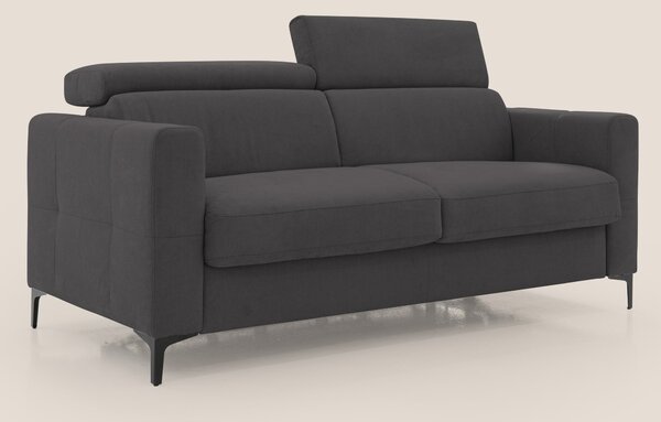 Gardenia divano letto materasso alto 18 cm con poggiatesta reclinabili