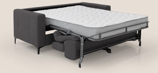 Gardenia divano letto materasso alto 18 cm con poggiatesta reclinabili