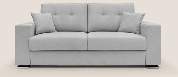 Giove divano in morbido tessuto impermeabile T02 grigio chiaro