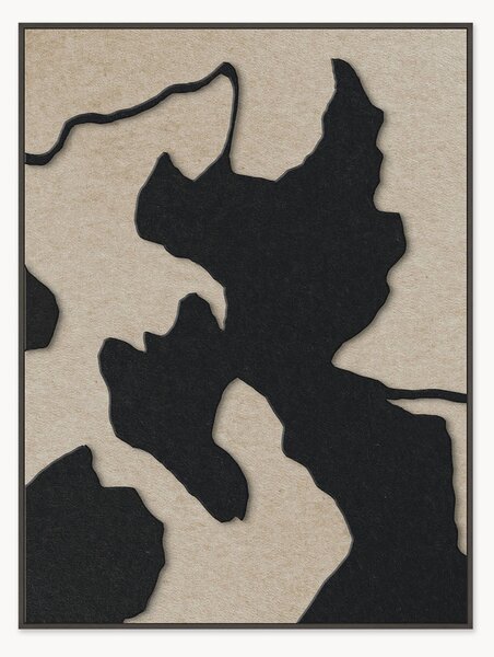 Arte da parete acustica Celestial Tone con cornice in legno
