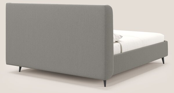 Nadine letto contenitore di design e comfort Italiano in tessuto imper