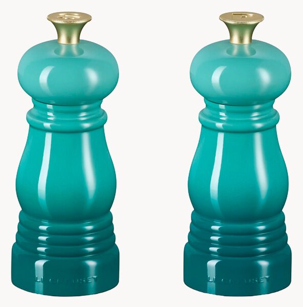 Set saliera e pepiera con macinino in ceramica Creuset, 2 pz