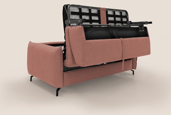 Scarlet divano letto in tessuto misto cotone impermeabile T19 salmone