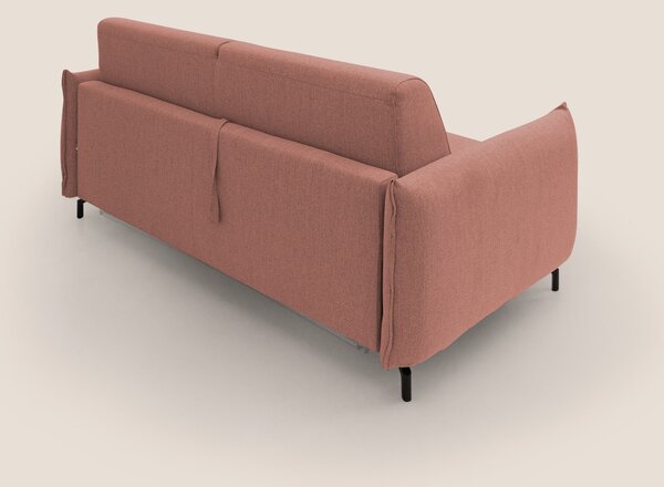 Scarlet divano letto in tessuto misto cotone impermeabile T19 salmone