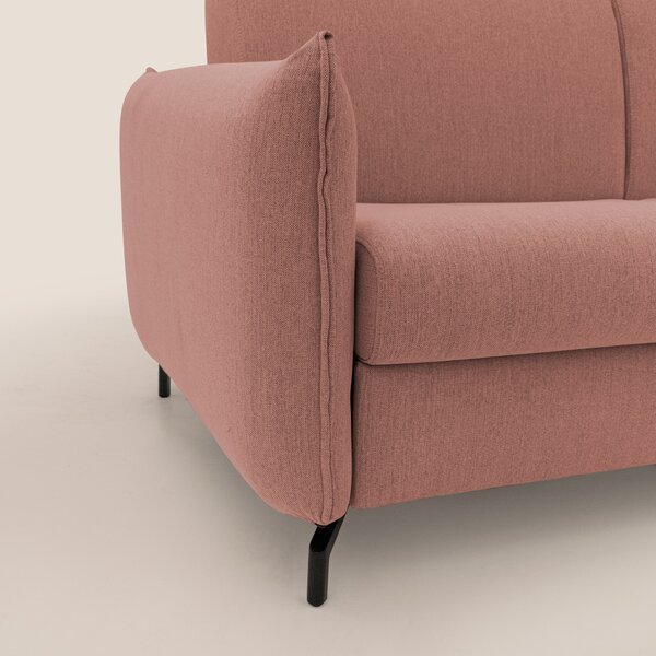 Scarlet divano letto in tessuto misto cotone impermeabile T19 salmone