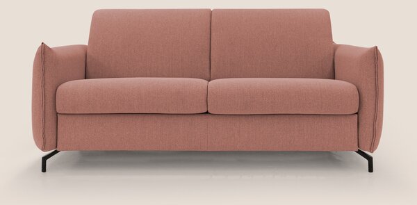 Scarlet divano letto in tessuto misto cotone impermeabile T19 salmone