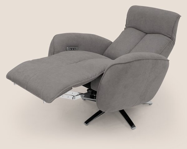 EVA Poltroncina RELAX in morbido tessuto impermeabile T02 grigio