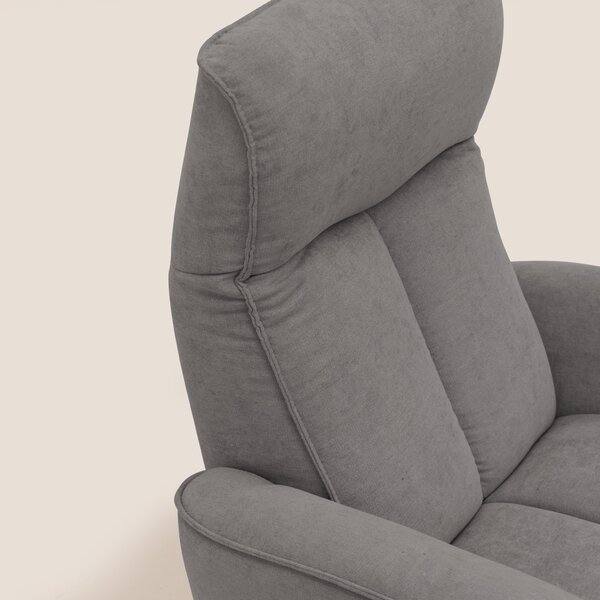 EVA Poltroncina RELAX in morbido tessuto impermeabile T02 grigio