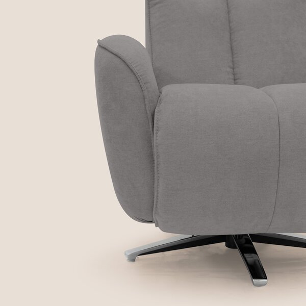 EVA Poltroncina RELAX in morbido tessuto impermeabile T02 grigio
