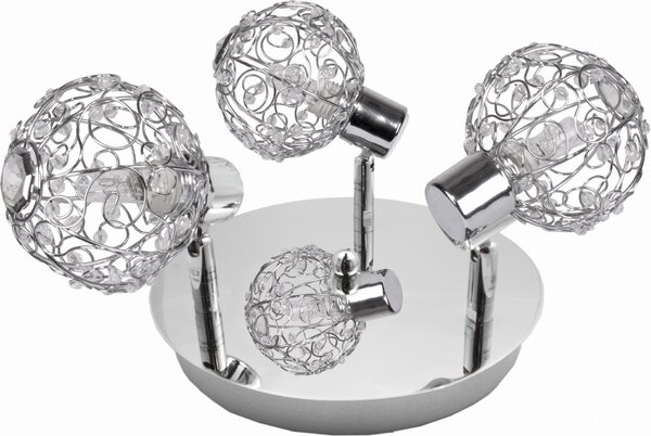 Candellux COLLAR lampada da soffitto 98-13750 cromo