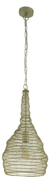 EGLO Lampada a sospensione Colten color champagne