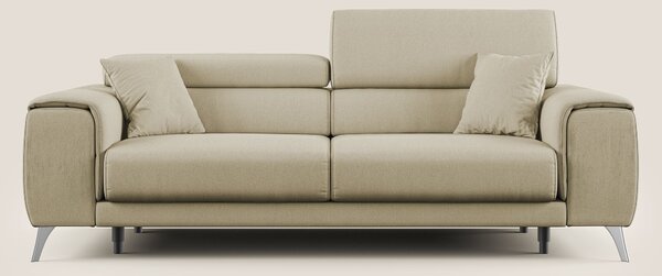 Fusion divano con sedute allungabili in tessuto smacchiabile T05 camme