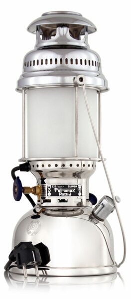 Petromax HK500/829 lampada da tavolo cromata (elettrica); px5ce-t