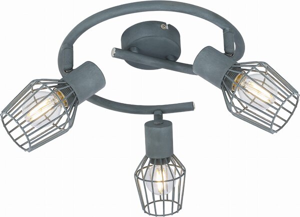 Candellux VIKING lampada da soffitto 98-68040 grigio