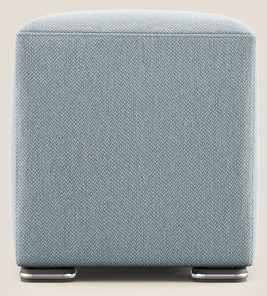 Cube pouf in tessuto morbido smacchiabile T05 carta da zucchero