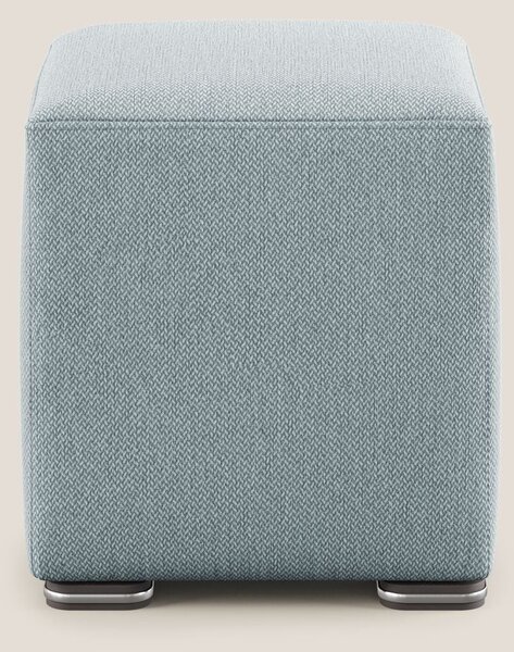 Cube pouf in tessuto morbido smacchiabile T05 carta da zucchero