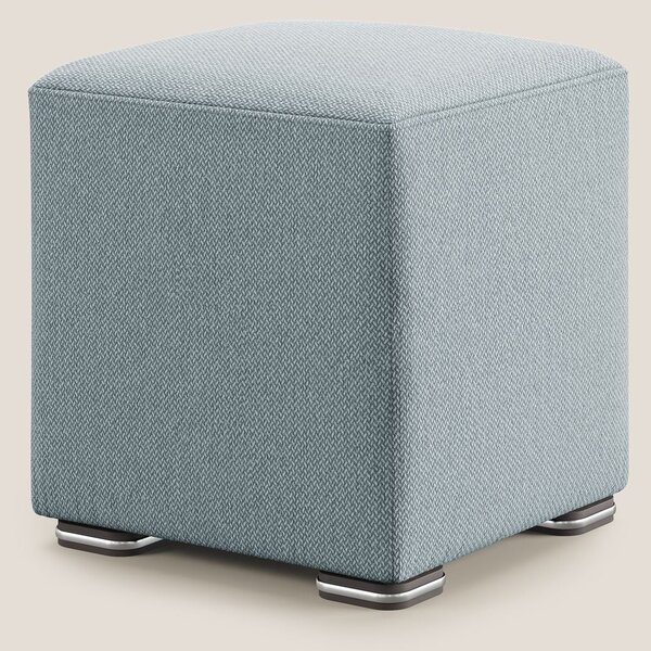 Cube pouf in tessuto morbido smacchiabile T05 carta da zucchero