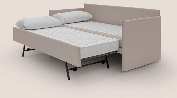 Brera Divano duplex con doppio letto in tessuto simil cotone impermeab
