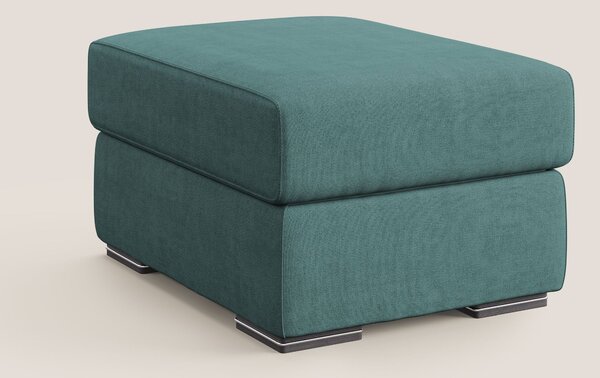 Sun pouf apribile contenitore in tessuto impermeabile T02 petrolio