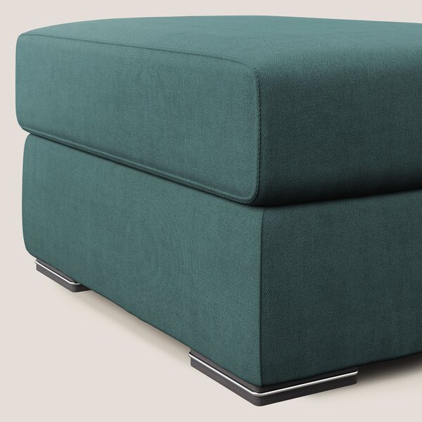 Sun pouf apribile contenitore in tessuto impermeabile T02 petrolio
