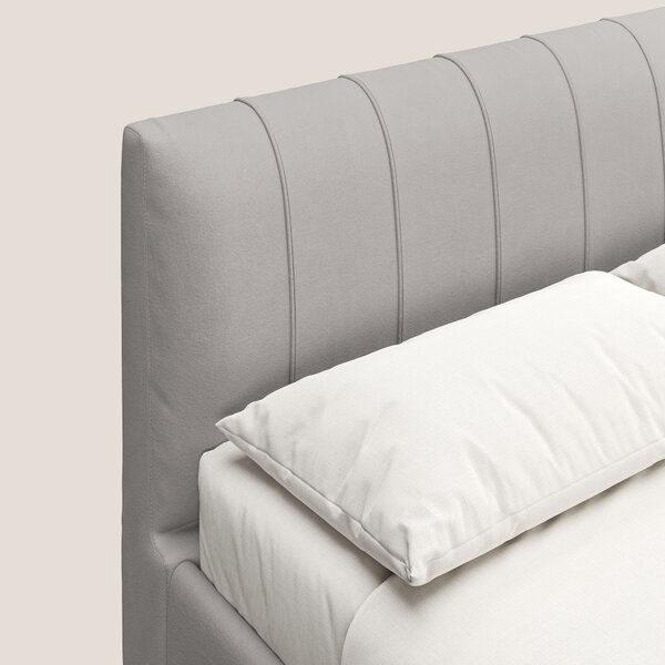Bogart letto imbottito contenitore completamente sfoderabile in microf