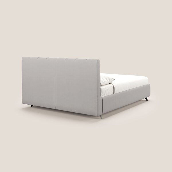 Bogart letto imbottito contenitore completamente sfoderabile in microf