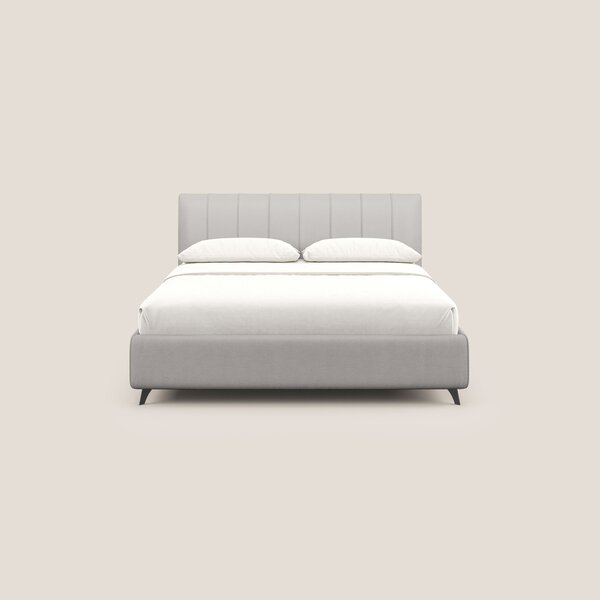 Bogart letto imbottito contenitore completamente sfoderabile in microf