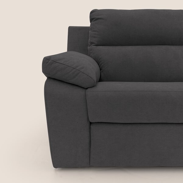 Romeo Divano relax con recliner elettrico in morbido tessuto impermeab
