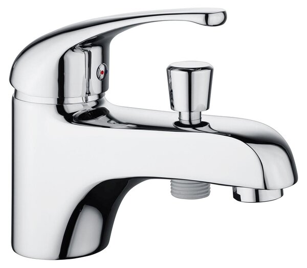 Rubinetto per vasca da bagno – riempimento rapido, sistema di arresto automatico, attacco – 134 (altezza) x 116 (uscita) mm – cromato