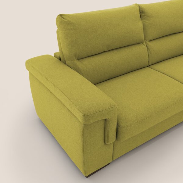 Magnolia divano letto con materasso alto 18 cm morbido schienale alto